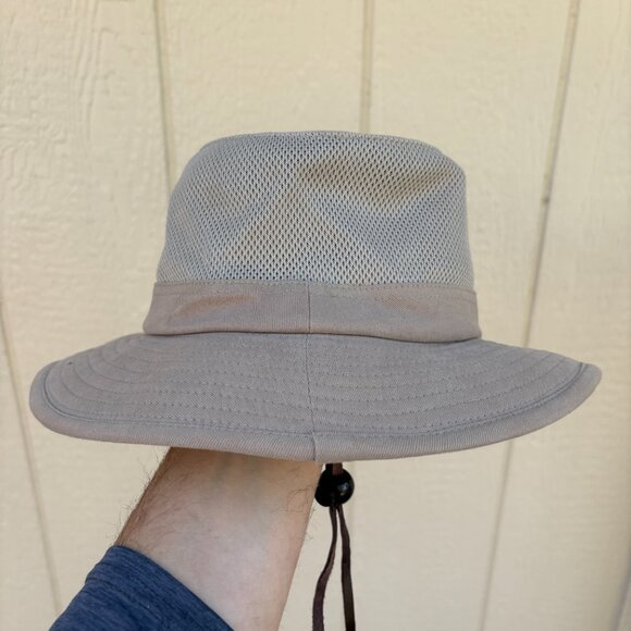 Duluth Trading Crusher Outback Hat Men's Large Tan Outdoor Safari Packable - Picture 4 of 9